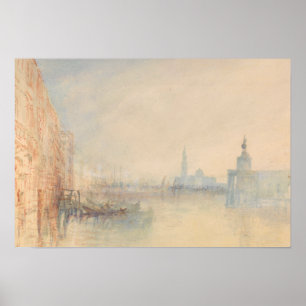 Poster Joseph Mallord William Turner - Veneza, a boca