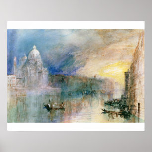 Poster Joseph Mallord William Turner Veneza: Cana