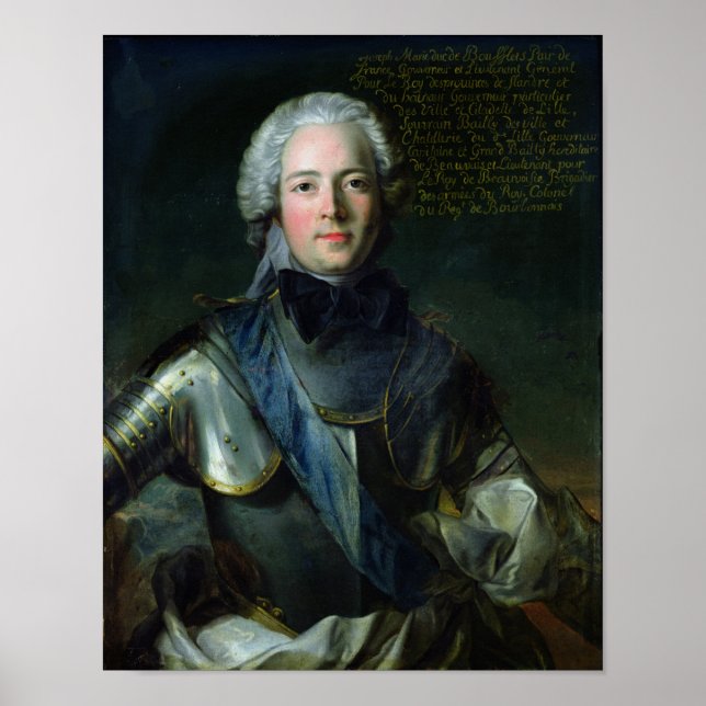 Póster Joseph-Marie Duc de Boufflers (Frente)