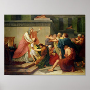 Póster Joseph reconheceu por seus irmãos