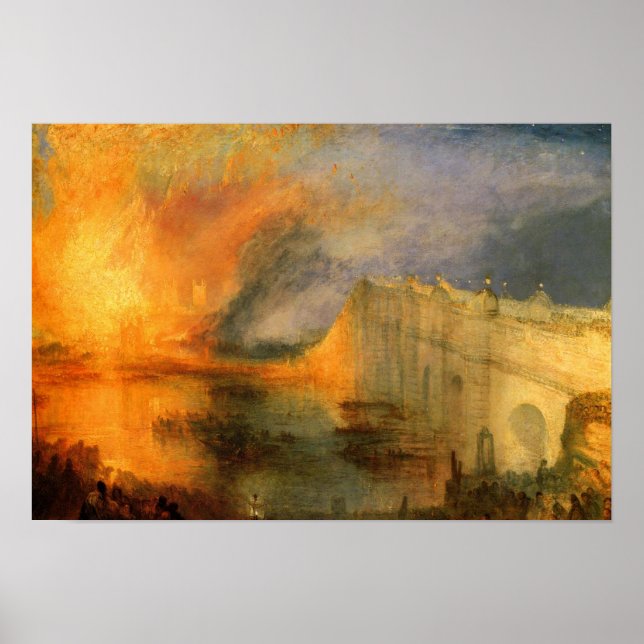 Poster Joseph Turner Art (Frente)