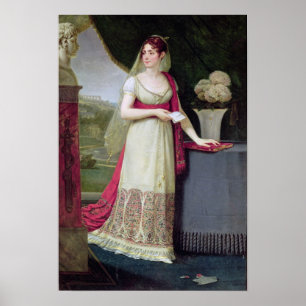 Póster Josephine Tasher de la Pagerie Imperatriz