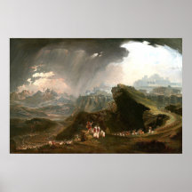 Joshua Comprometendo o Sol - John Martin Fine Art