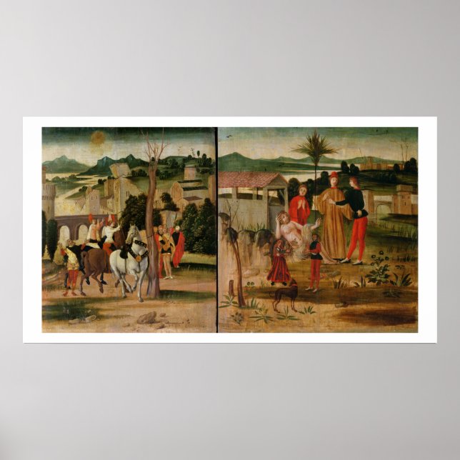 Póster Joshua nas paredes de Jericho (Frente)