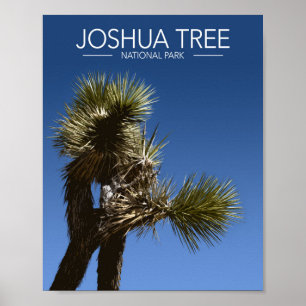 Poster Joshua Tree National Park Branches Estilizados Via