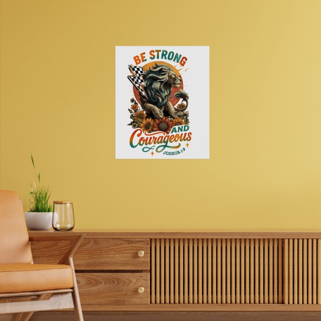 Poster Joshus 1:9 (Sala de Estar 2)