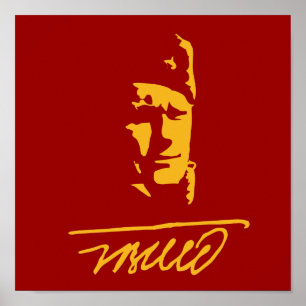 PÓSTER JOSIP BROZ TITO JUGOSLÁVIA 1