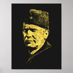Poster ★ Josip Broz Tito ★ Presidente da Jugoslávia 