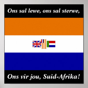 Poster Jou de Ons vir, Suid-Afrika!