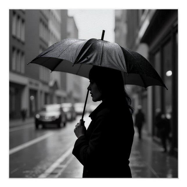 Póster Jour de pluie (Frente)