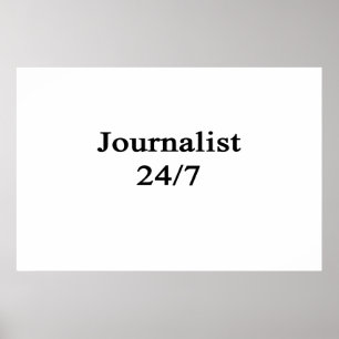 Póster Journalista 24/7