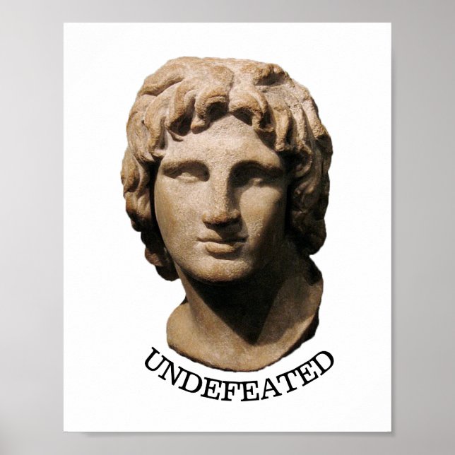 Poster Jovem Alexandre, o Excelente - Invencível (Frente)