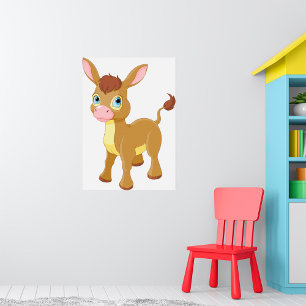 Poster Jovem Cachorro Bonito com Olhos Azuis Grandes
