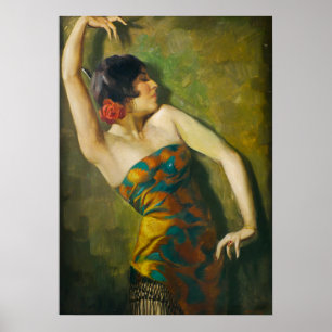 Poster Jovem dança - 1916