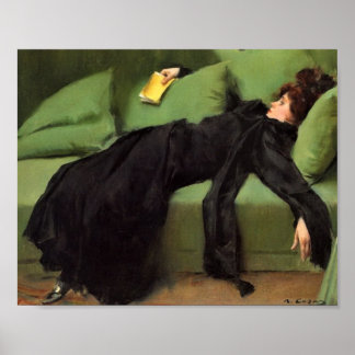 Poster Jovem Decadente Após A Dança Cerâmica Til