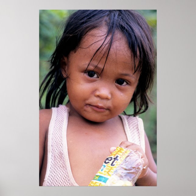 Poster Jovem filipina. (Frente)