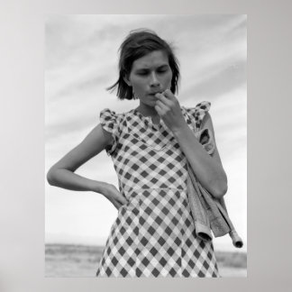 Póster Jovem Mãe na Califórnia 1937