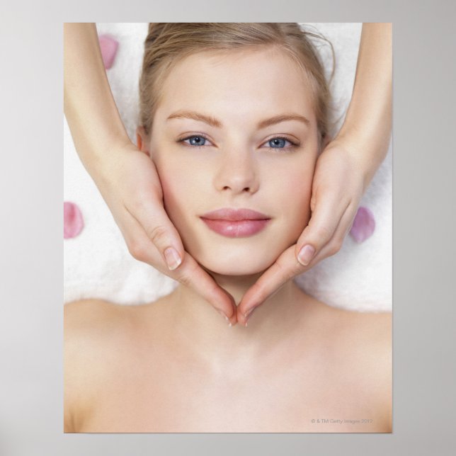 Poster Jovem massagem (Frente)