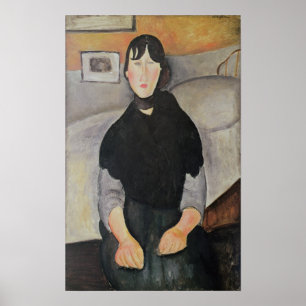 Póster Jovem mulher das pessoas