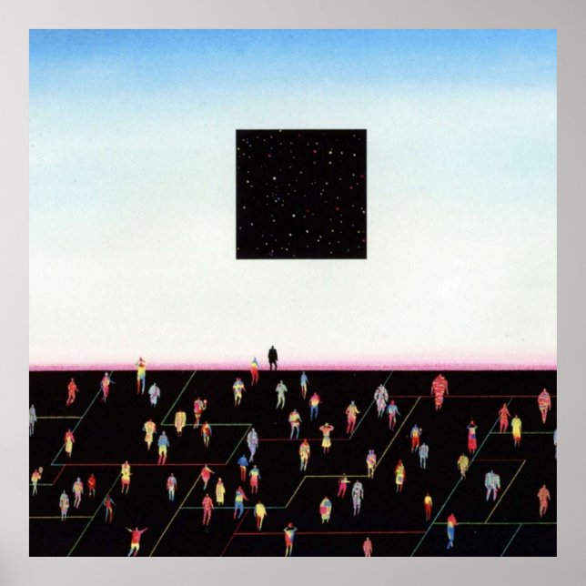 Poster Jovem o Álbum Mestre do Espelho Gigante (Frente)