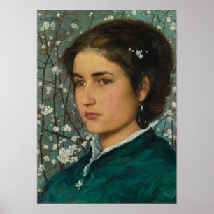Poster Jovens Beleza (Mulher Elegante) (Retrato feminino)