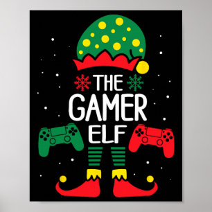 Poster Jovens de jogos da família de jogadores de natal K