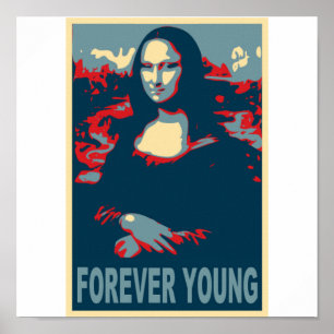 Póster Jovens de Mona Lisa para sempre