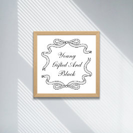 Poster Jovens, Presos e Negros