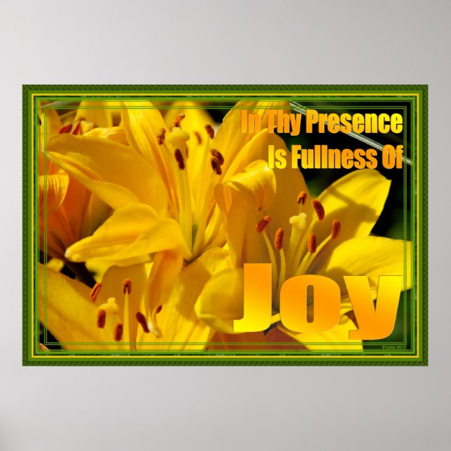 Póster Joy (Frente)