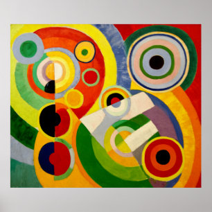 Poster Joy of Life - Abstrato Clássico de Robert Delaunay