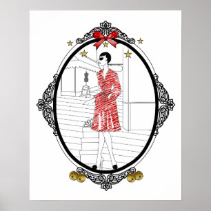 Poster Joyeuses Fêtes