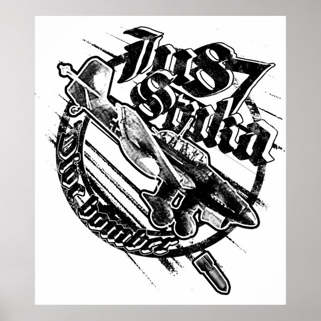 Póster Ju 87 Stuka (Frente)