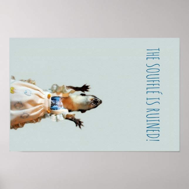 Póster Juanita Weasel sem amaldiçoar. Como solicitado. (Frente)