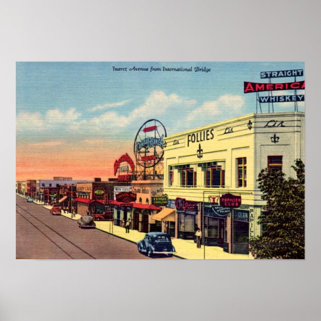 Póster Juarez, México (Frente)