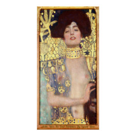 Póster Judith Com A Cabeça Holofernes De Gustav Klimt