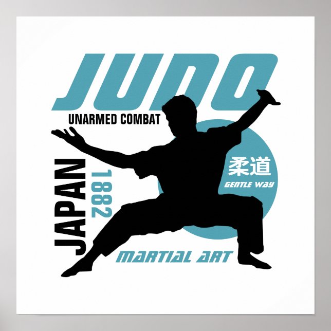 Poster Judo 1882 (Frente)