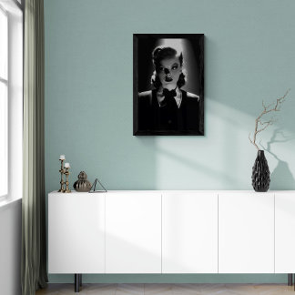 Poster Judy Garland Noir Style