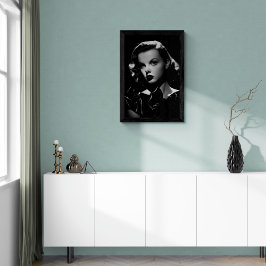 Poster Judy Garland Noir Style