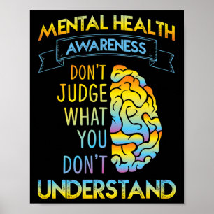 Poster Juiz não - Consciência da Saúde Mental