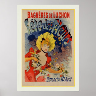 Póster Jules Chéret,anúncio,1890