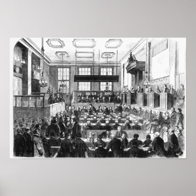 Poster Julgamento de William Palmer (Frente)