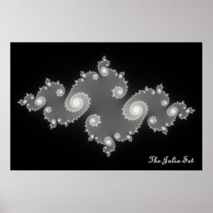 Poster Julia ajustou-se (o negativo)