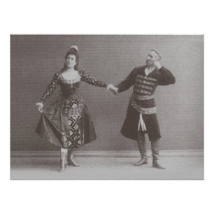 Póster Julia e Felix Kschessinsky no mazu