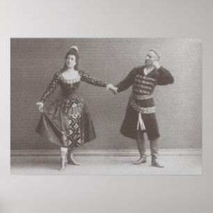 Póster Julia e Felix Kschessinsky no mazu