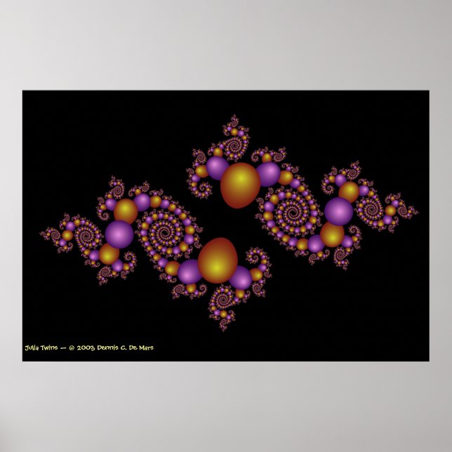 Póster Julia Twins (Frente)