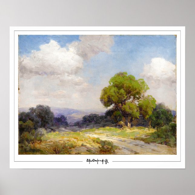 Poster Julian Onderdonk Zedign Cartaz de Arte #11 (Frente)