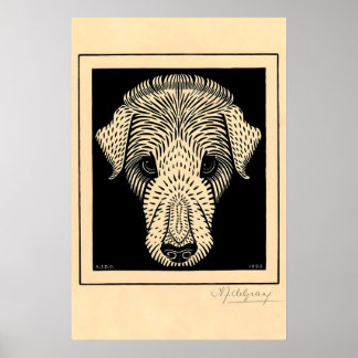 Poster Julie de Graag 1917 Animal CARTA IMPRESSA PRINT Do