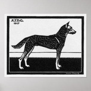 Poster Julie de Graag Dog