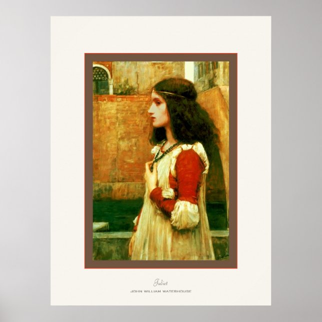 Poster Juliet ~ John William Waterhouse (Frente)