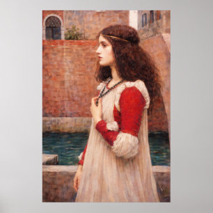 Poster Julieta por John William Waterhouse